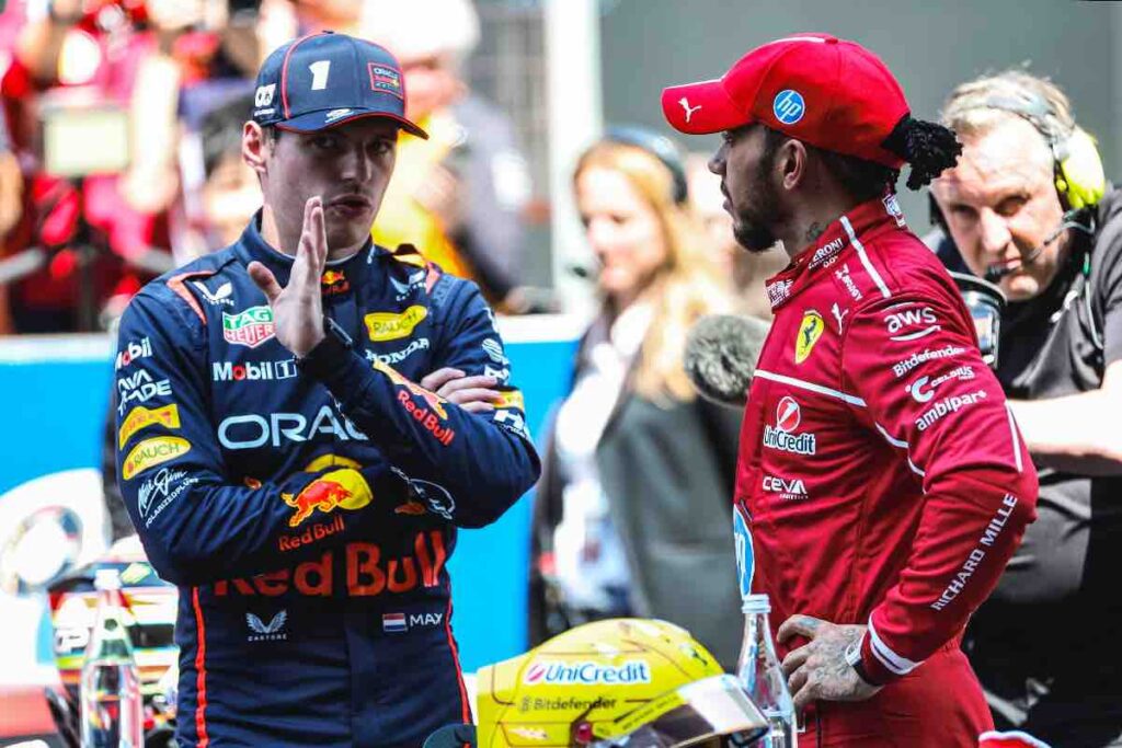Verstappen ed Hamilton arriva l'affronto