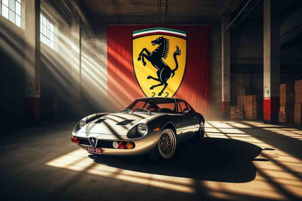 Mix tra Alfa Romeo e Ferrari: il motore V8 del Cavallino lascia a bocca aperta su questo modello unico