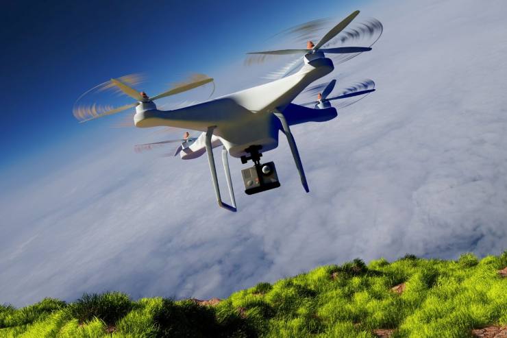 Drone Renault auto addio