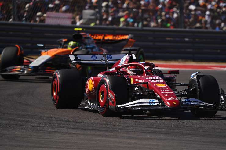 Charles Leclerc e Lando Norris parla Marko