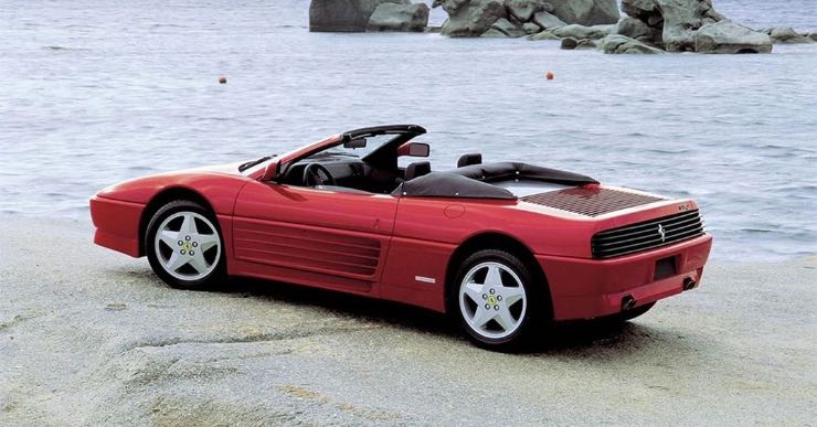 Ferrari 348 Spider più accessibile