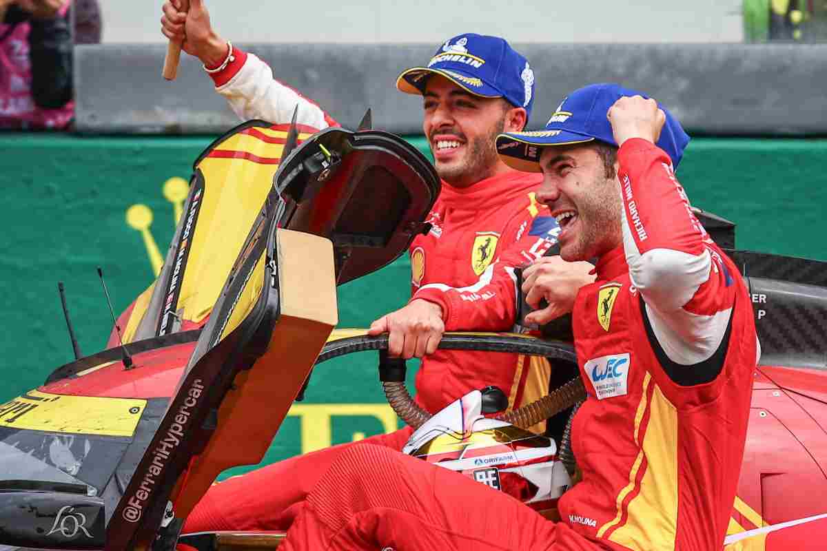 Antonio Fuoco su Ferrari