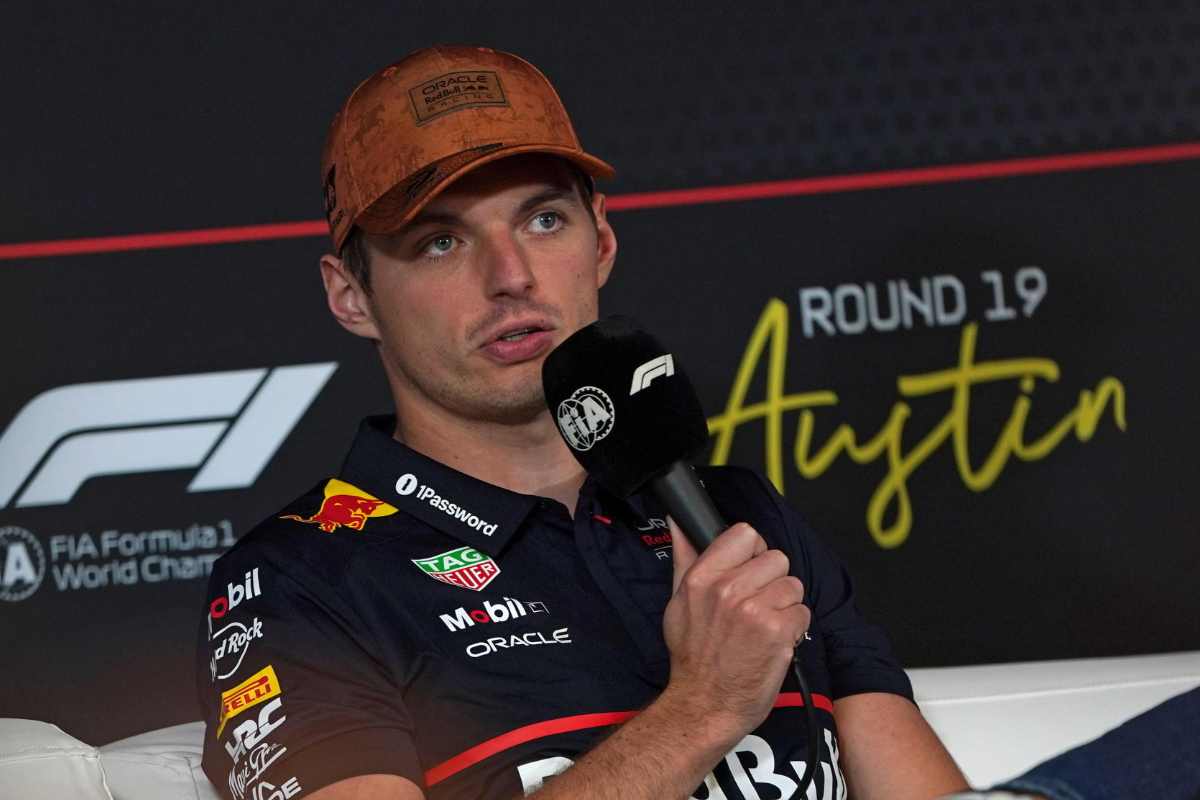 La convinzione di Verstappen