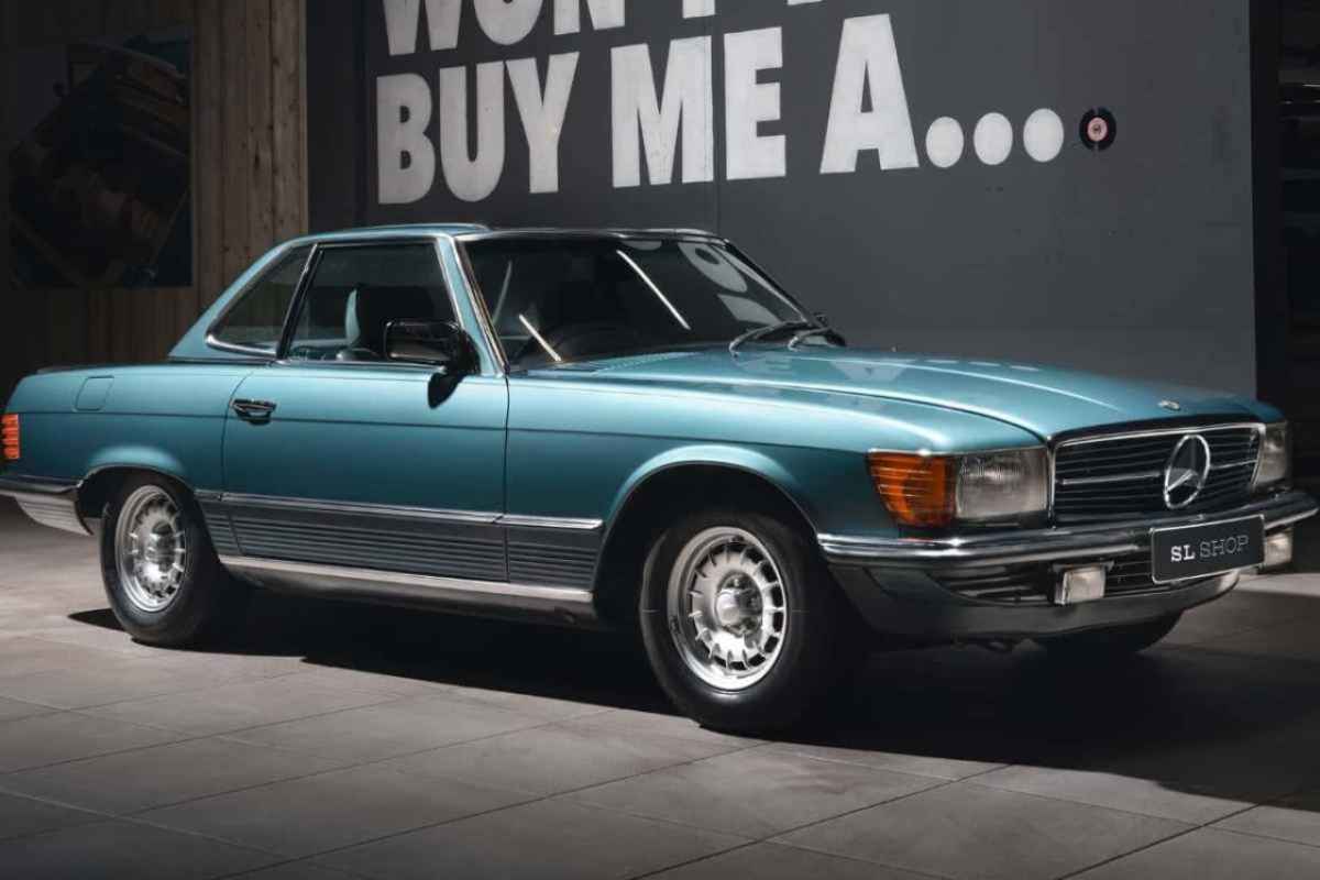 La condizione clamorosa della Mercedes antica