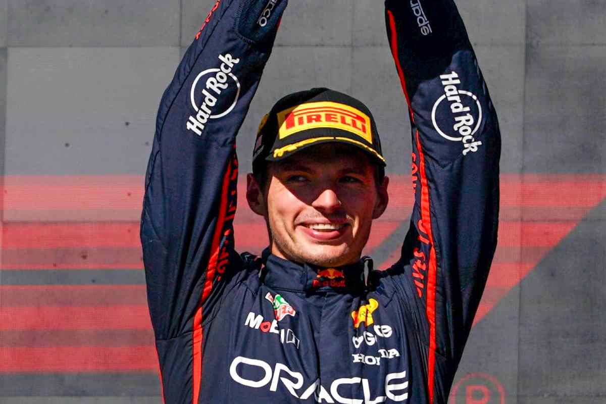 L’annuncio di Verstappen