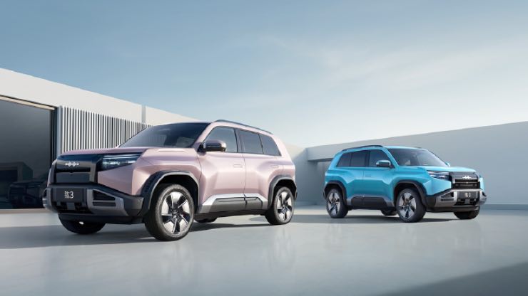 Land Rover Cina SUV rivale Fang Cheng Bao Tai 3 Ultra