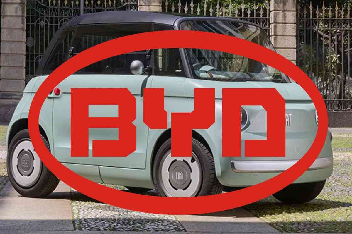 Fiat Topolino BYD auto