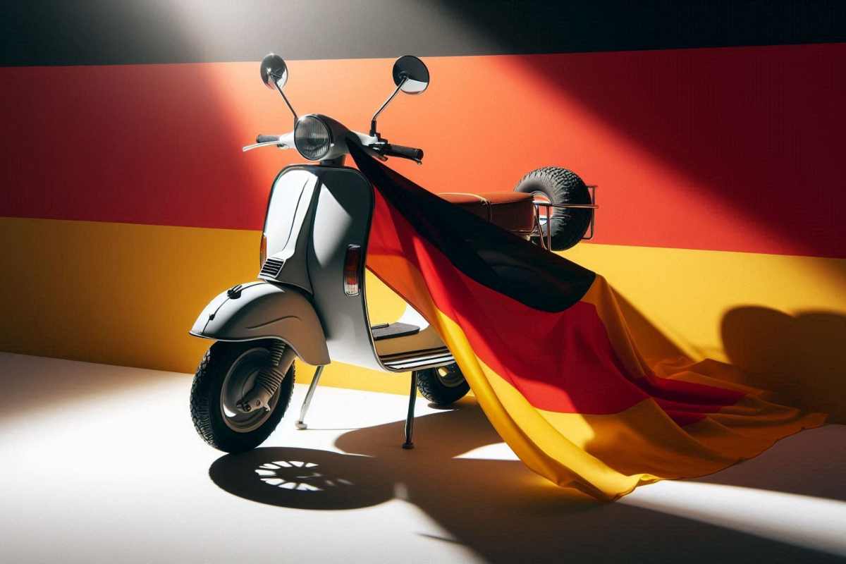 Il maxi-scooter tedesco che era 50 anni avanti alla concorrenza: fece tremare la Piaggio e la sua mitica Vespa