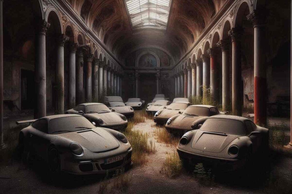 Cimitero supercar ritrovamento assurdo
