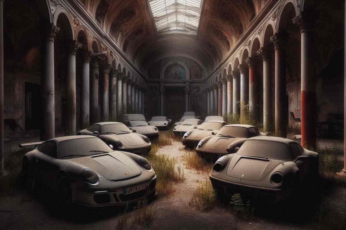 Cimitero supercar ritrovamento assurdo