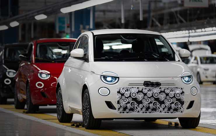 FIAT 500 Hybrid 400 assunzioni