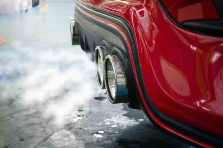 Gas di scarico occhio ai colori