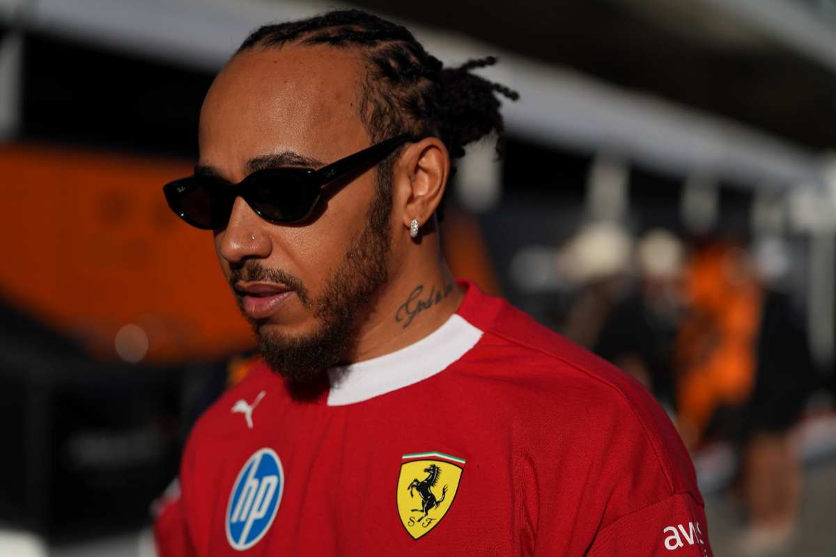 L'ammissione di Lewis Hamilton