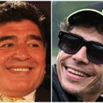 L’incontro tra Maradona e Valentino Rossi