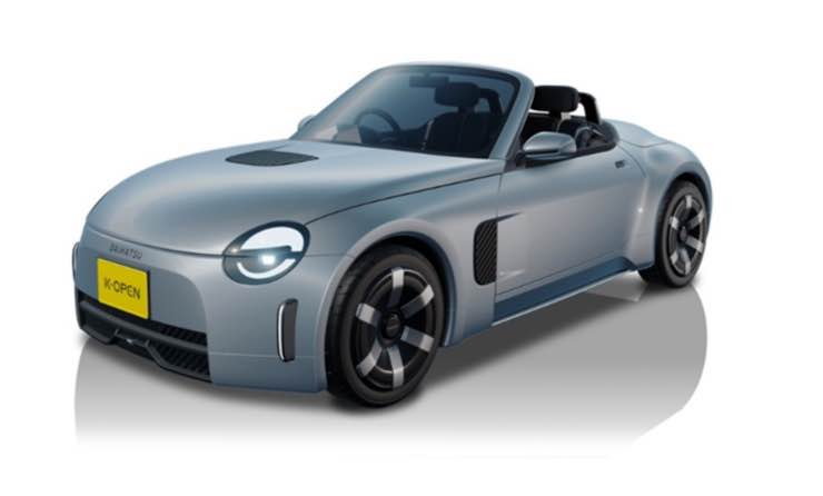 Daihatsu K Open concept kei car