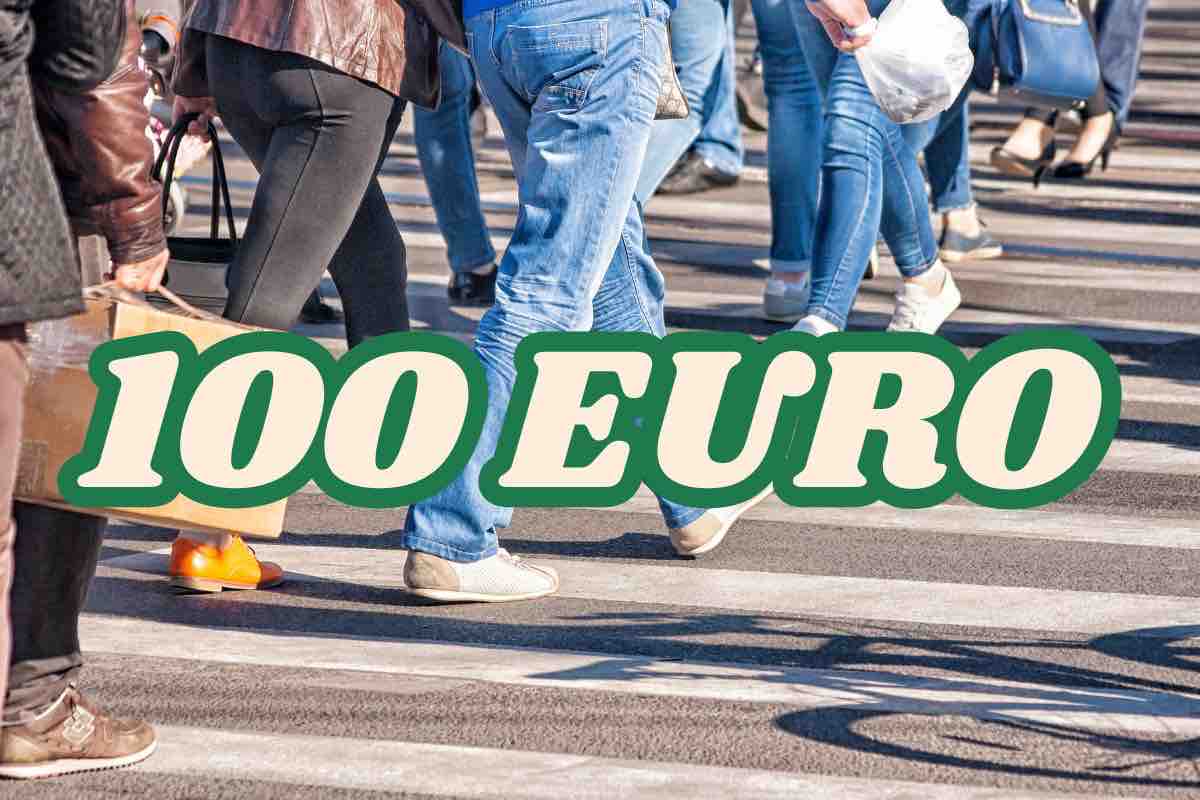 Strisce Pedonali 100 euro multa
