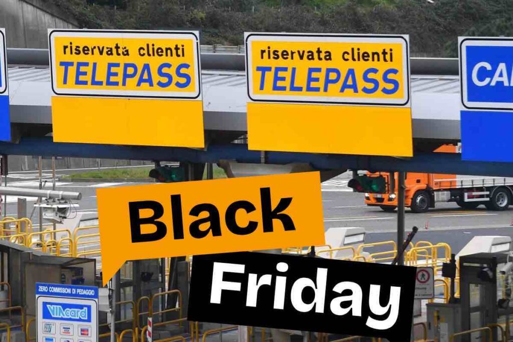 Telepass Black Friday cashback