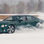 Record Bentley sul ghiaccio