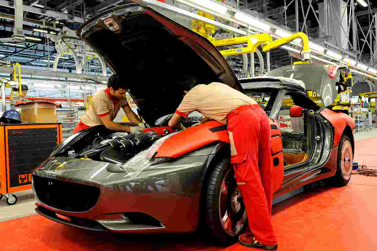 Stipendio operaio Ferrari
