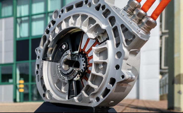 yasa motore elettrico ruote