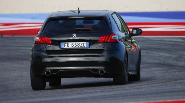 Prova su pista Peugeot 308 GTi