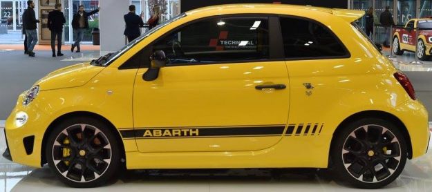 Abarth 595 Competizione, il design