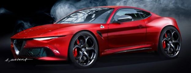 Alfa Romeo Coupe Rendering