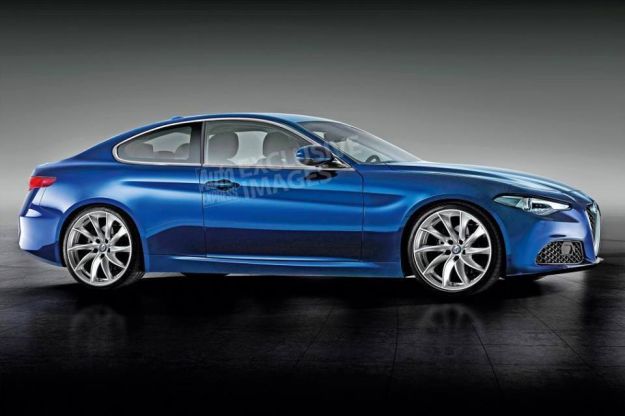 Alfa Romeo Giulia Coupe render