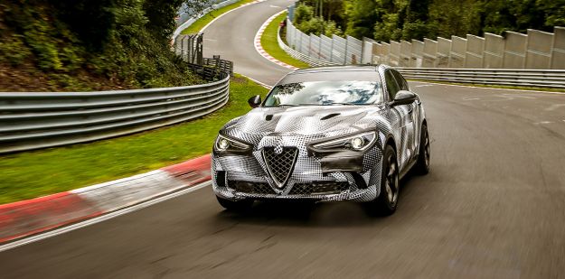 Alfa Romeo Stelvio Quadrifoglio al Nurburgring