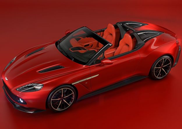 Aston Martin Vanquish Zagato Speedster anteriore