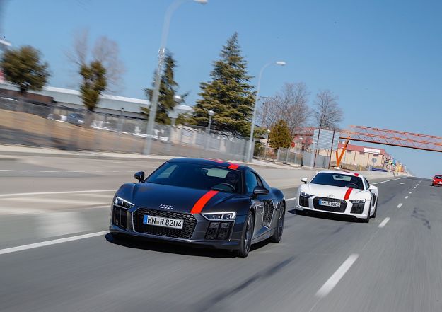 Audi R8 V10 RWS 2018: trazione posteriore ad edizione limitata per la sportiva tedesca