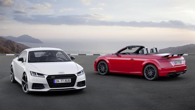 Audi TT S Line Competition, coupé e roadster aggressive nel look [FOTO]