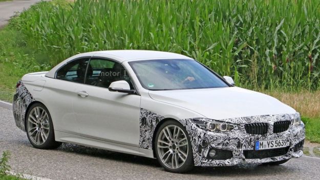 BMW Serie 4 Cabrio: le foto spia del facelift