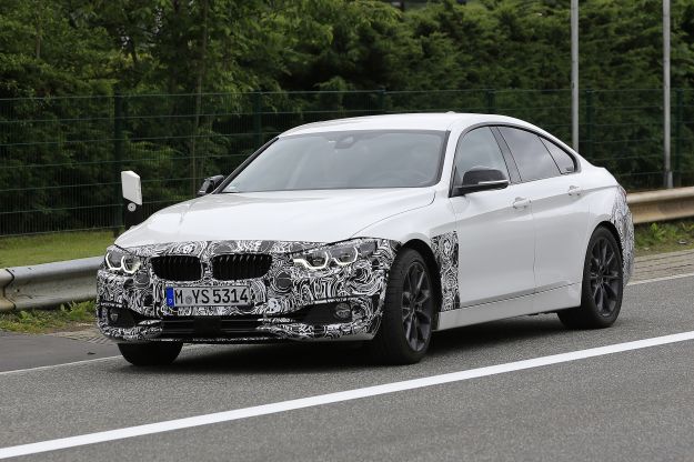 BMW Serie 4 Gran Coupè 2017, le foto spia del restyling