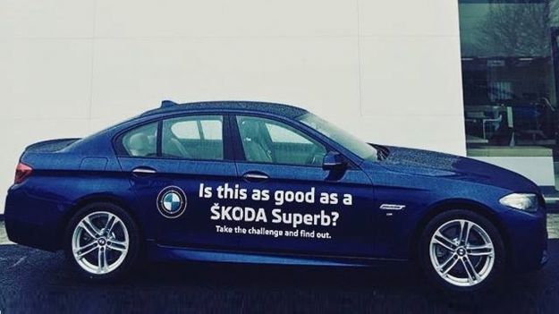 BMW Serie 5 vs Skoda Superb