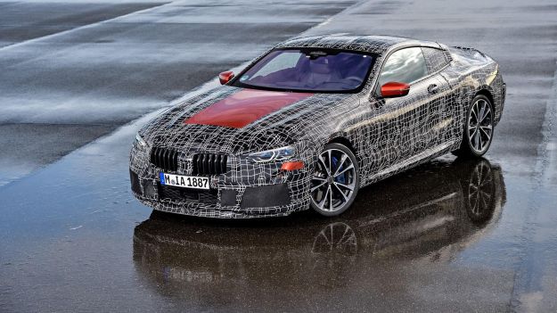 BMW Serie 8 Coupé dall'alto