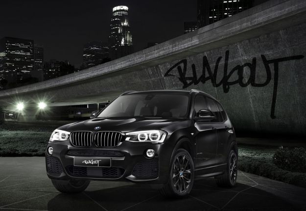BMW X3 Blackout Edition: serie speciale solo per il Giappone