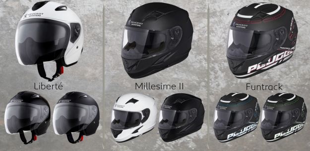 Caschi Peugeot Scooters
