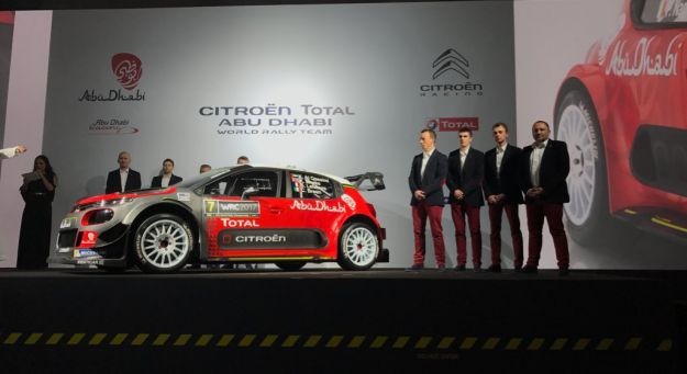 Citroen C3 WRC 2017 all’assalto del mondiale rally [FOTO]