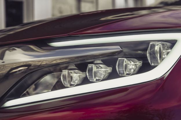 Citroen Wild Rubis concept, gruppi ottici