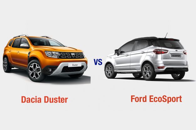 Dacia Duster Vs Ford Ecosport: interni, dotazioni, motori e prezzo a confronto