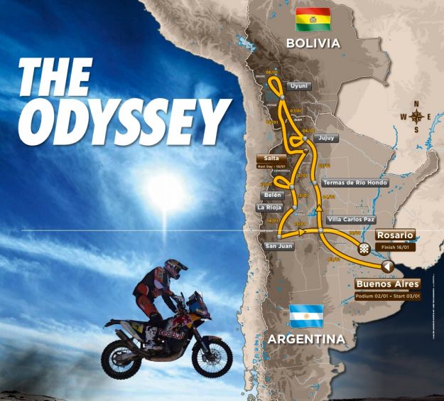 Dakar 2016, programma
