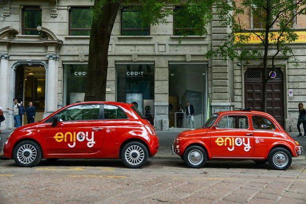 Enjoy Milano Fiat 500 1957
