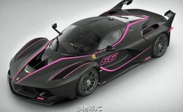 Ferrari FXX K, qualcuno la vuole rosa! [FOTO]
