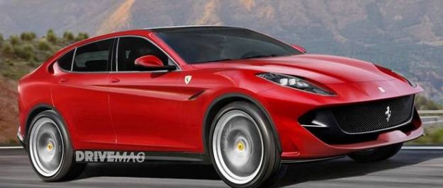 Ferrari Purosangue SUV render