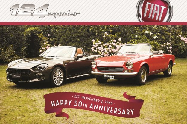 Fiat 124 Spider 50 anni storia