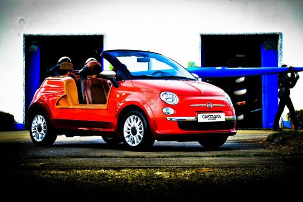 Fiat 500C Ischia by Castagna Milano: l’auto per andare in spiaggia con stile