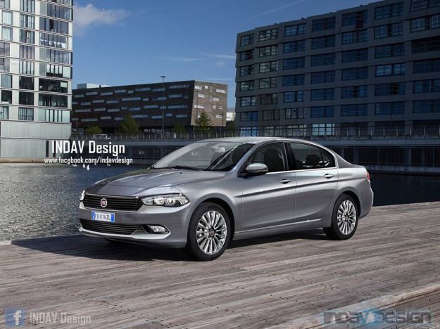 Fiat Croma rendering 1