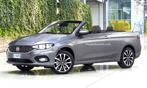 Fiat Tipo Cabrio, rendering