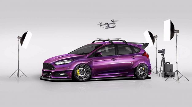 Ford Focus ST Blood Type Racing